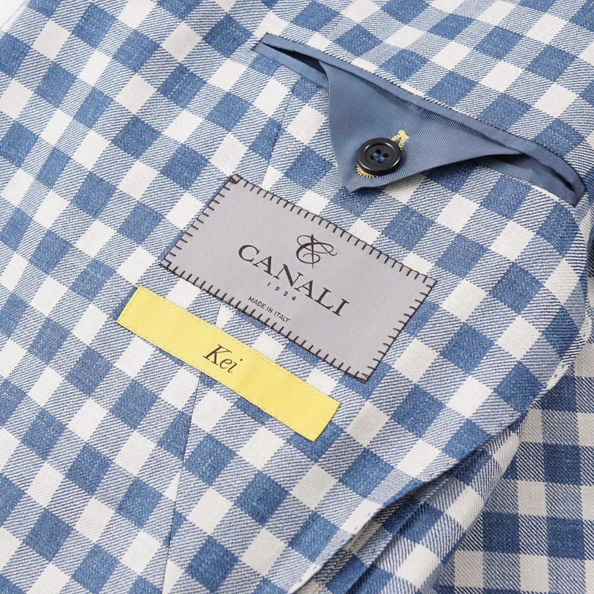 Canali Wool-Silk-Linen 'Kei' Sport Coat