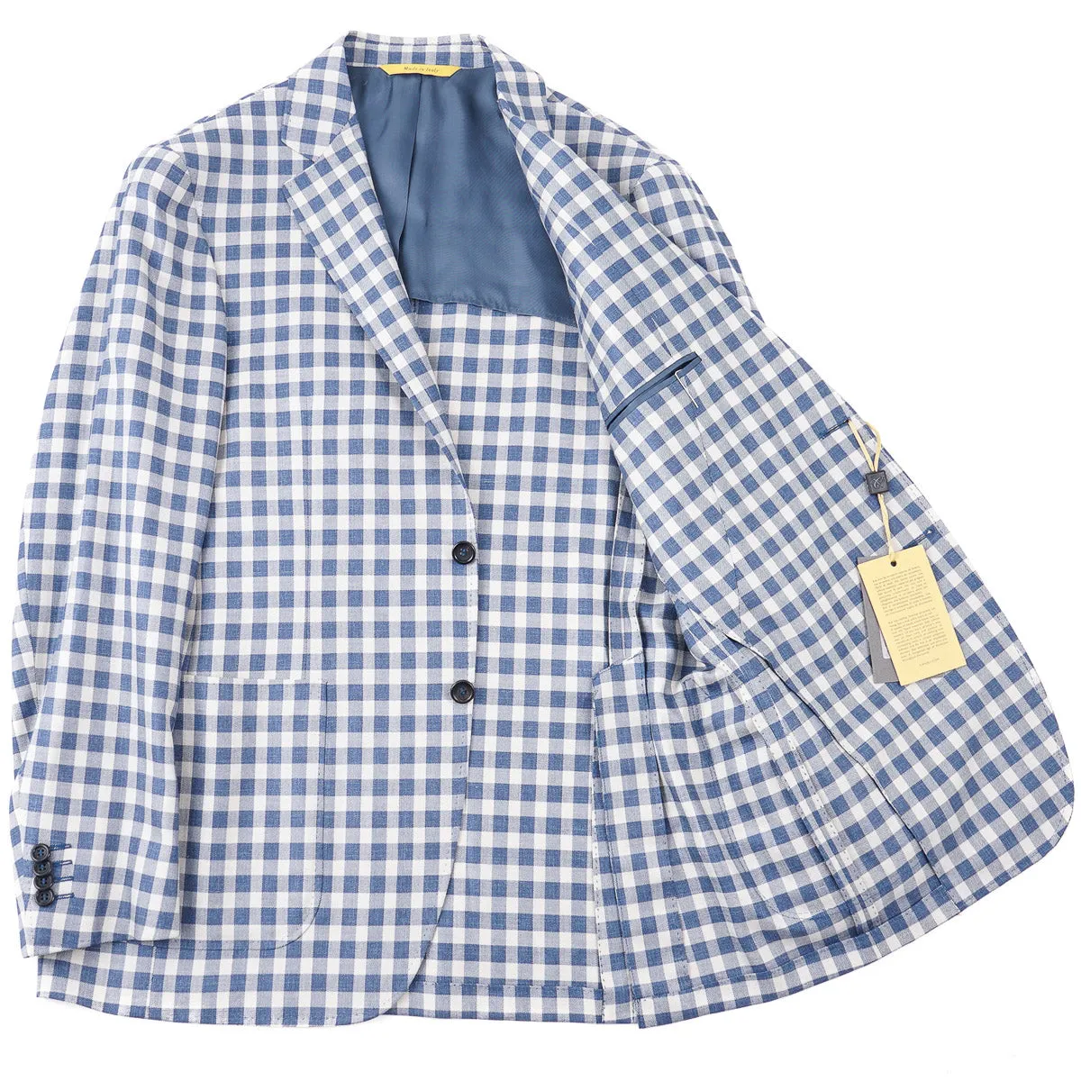 Canali Wool-Silk-Linen 'Kei' Sport Coat
