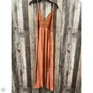 Dress Casual Maxi By Cozy In Bronze. Size: M
