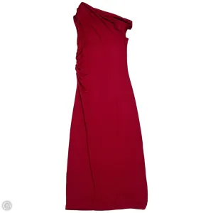 Dress Casual Maxi By Divided In Red. Size: L
