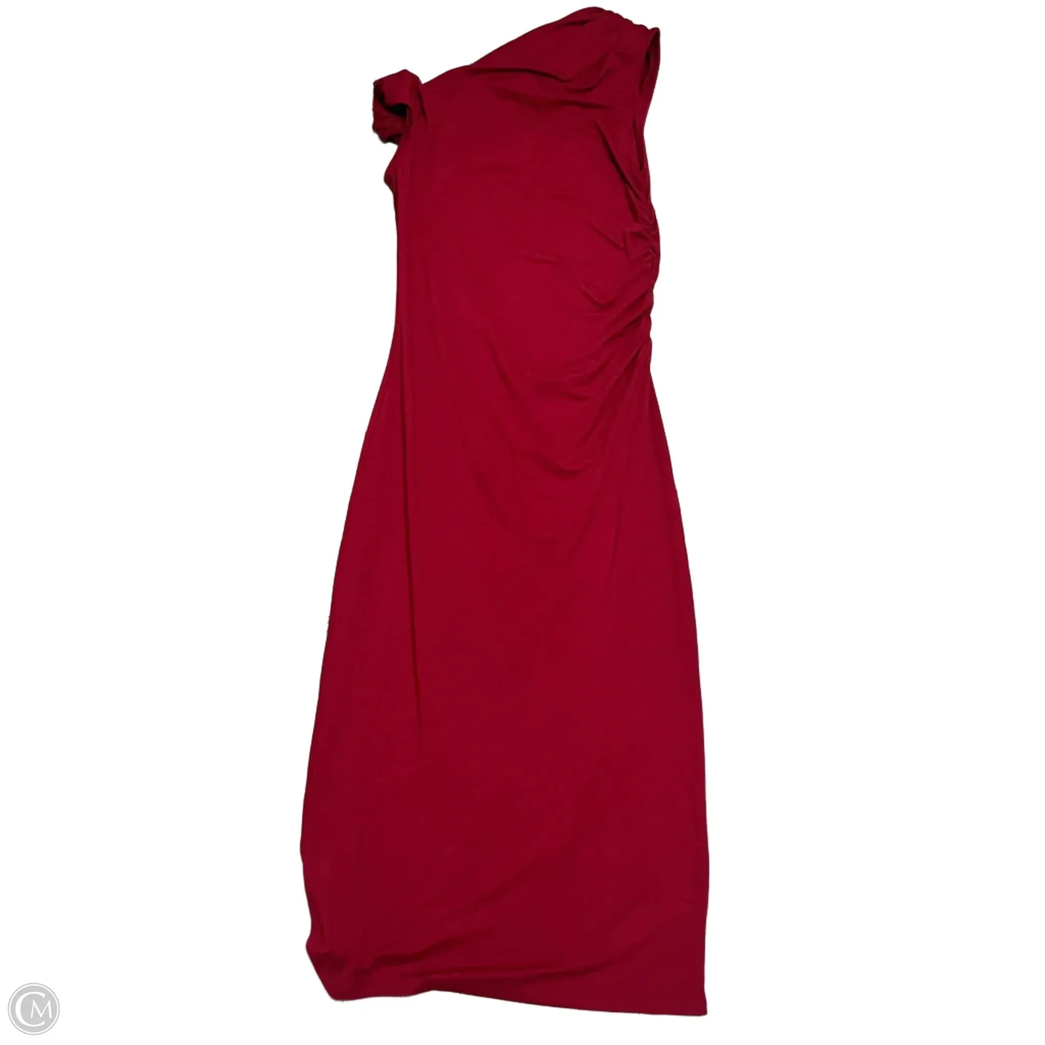 Dress Casual Maxi By Divided In Red. Size: L