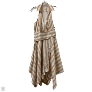 Dress Casual Maxi By Maeve In Blue & Cream. Size: M