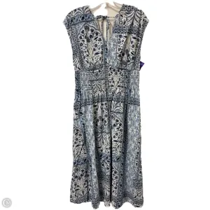 Dress Casual Maxi By Old Navy In Blue & White. Size: S