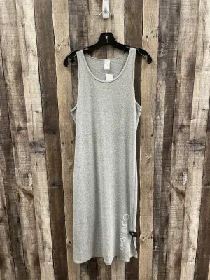 Dress Casual Midi By Calvin Klein In Grey. Size: S