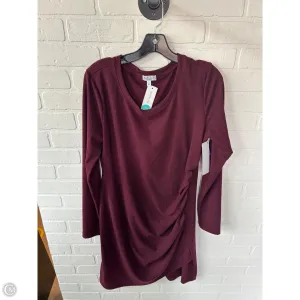 Dress Casual Midi By Clothes Mentor In Red. Size: L