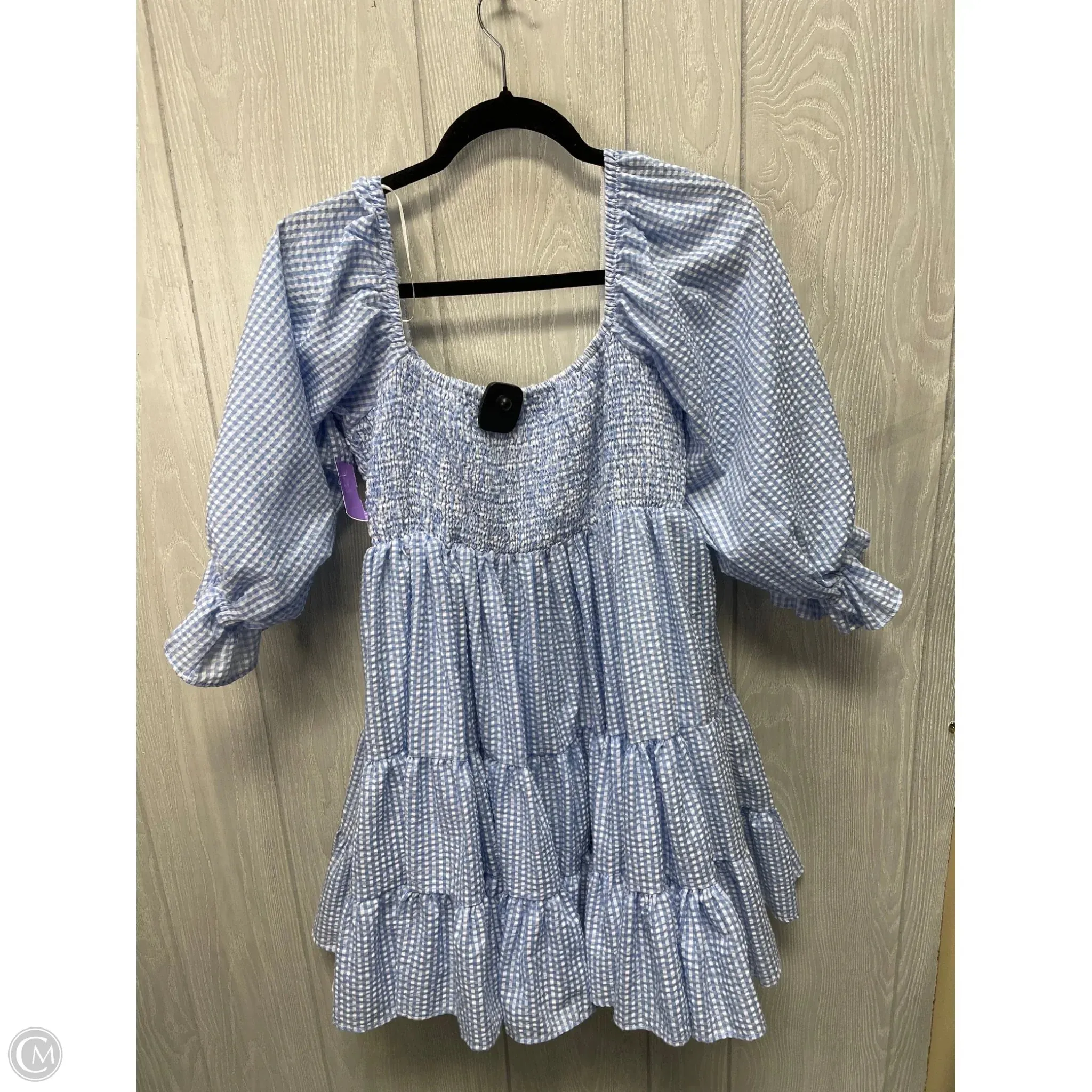 Dress Casual Short By Mable In Blue & White. Size: M