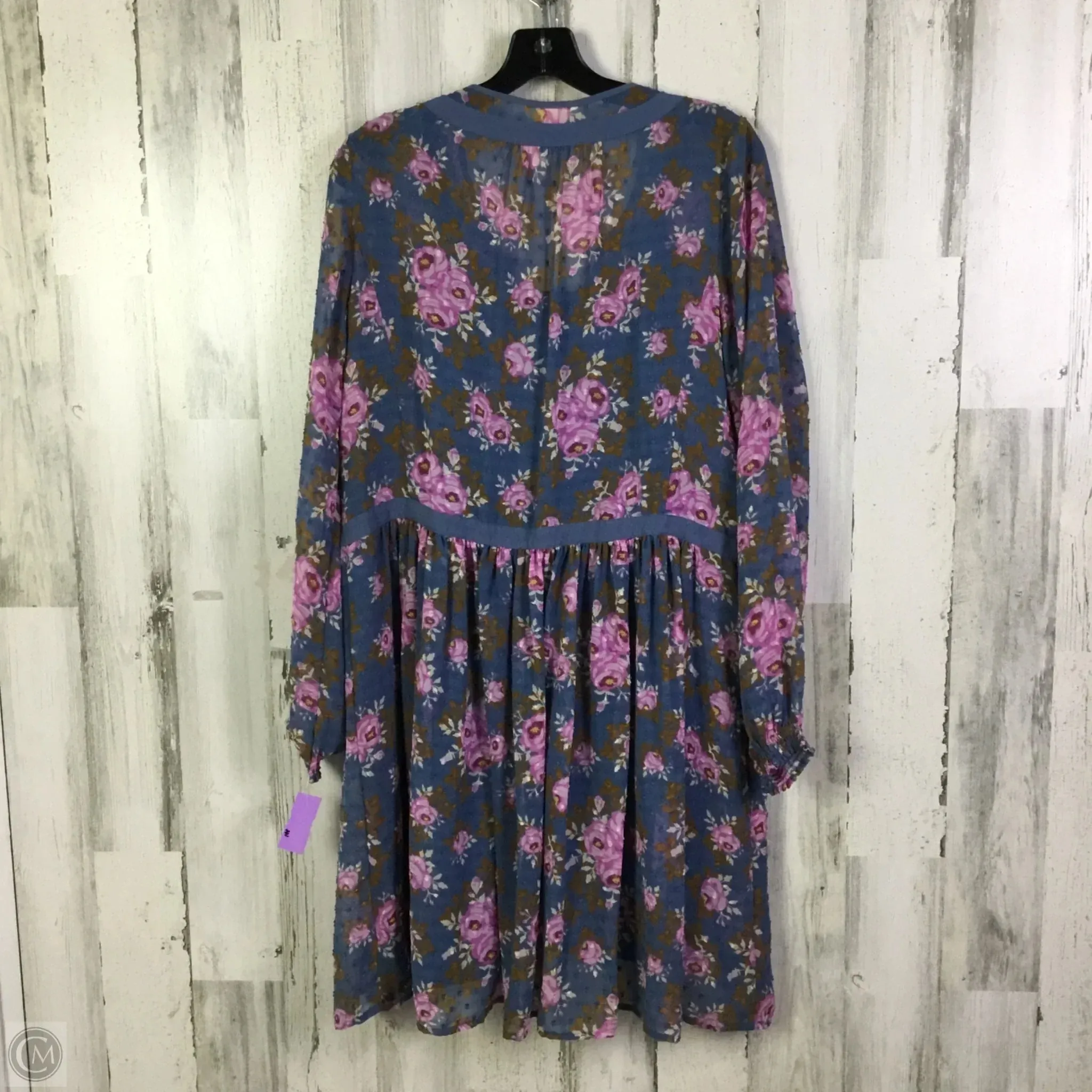 Dress Casual Short By Matilda Jane In Blue. Size: Xl