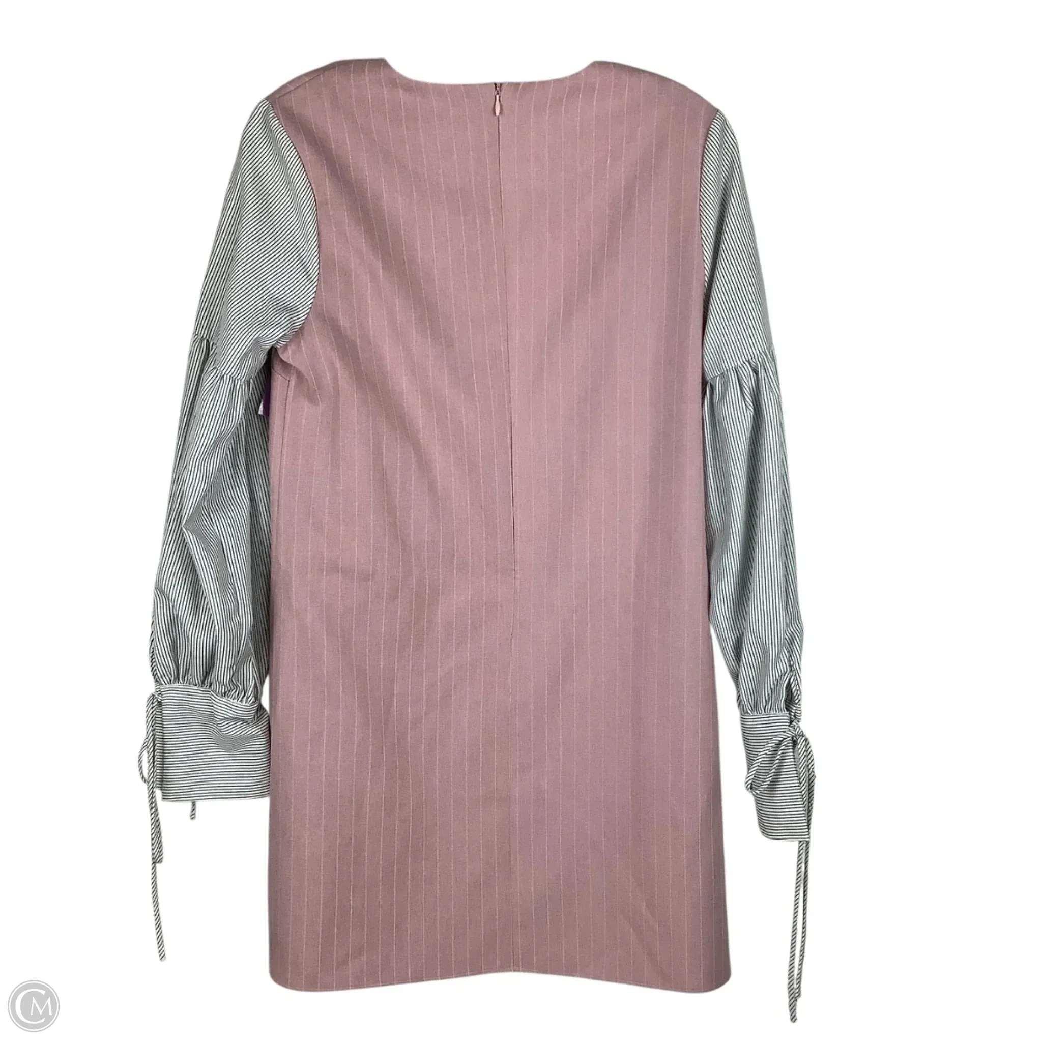 Dress Work By English Factory In Grey & Pink. Size: S