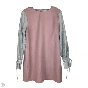 Dress Work By English Factory In Grey & Pink. Size: S