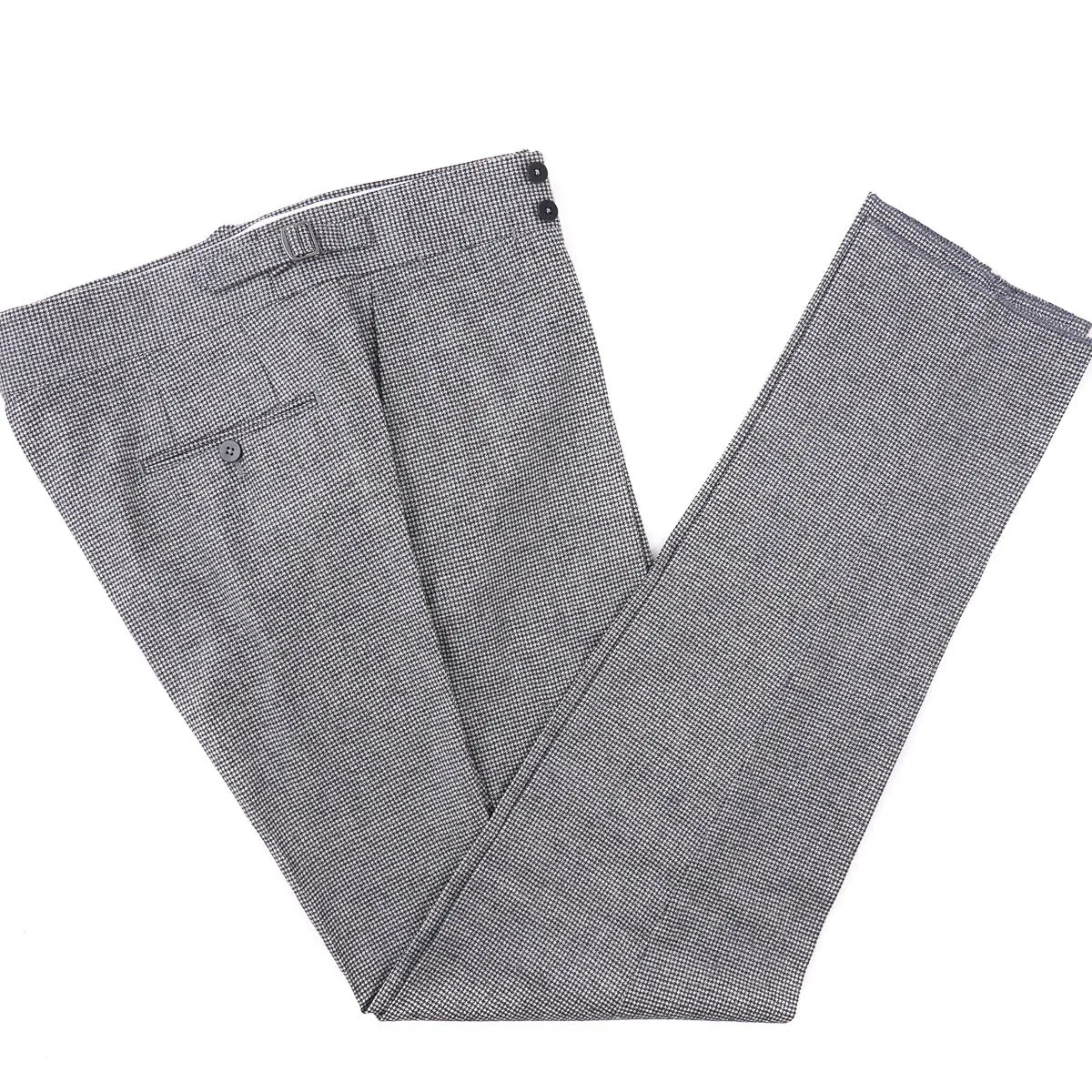 Isaia 'Casalnuovo' Wool-Cashmere Pants