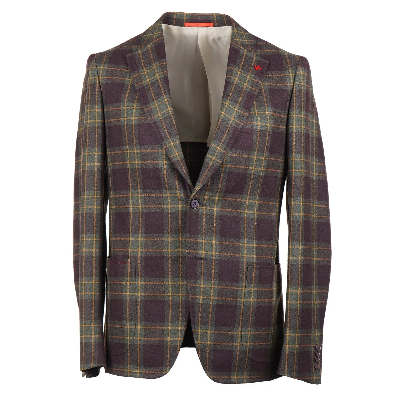 Isaia Slim-Fit Soft Wool Sport Coat