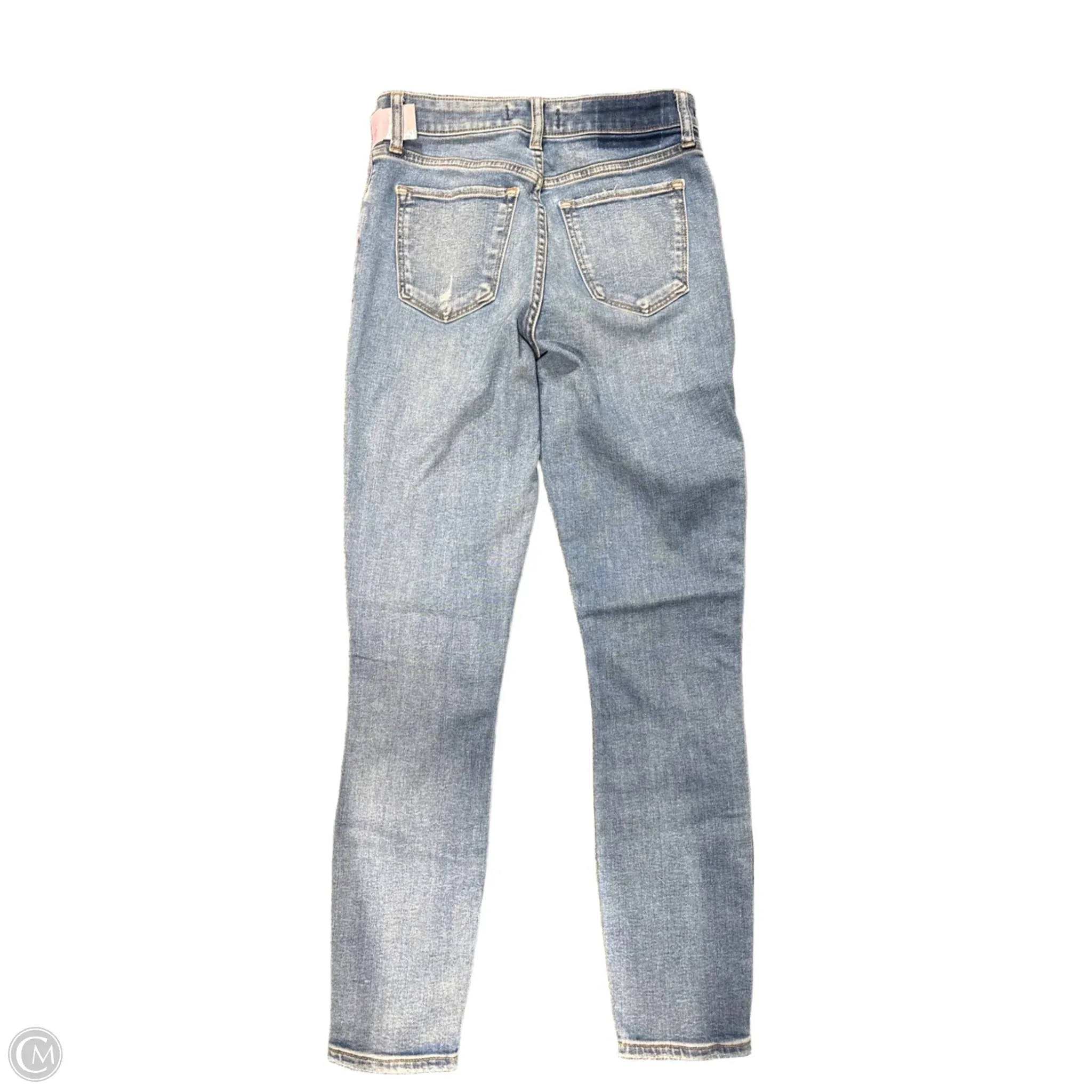 Jeans Skinny By Abercrombie And Fitch In Blue Denim. Size: 4l