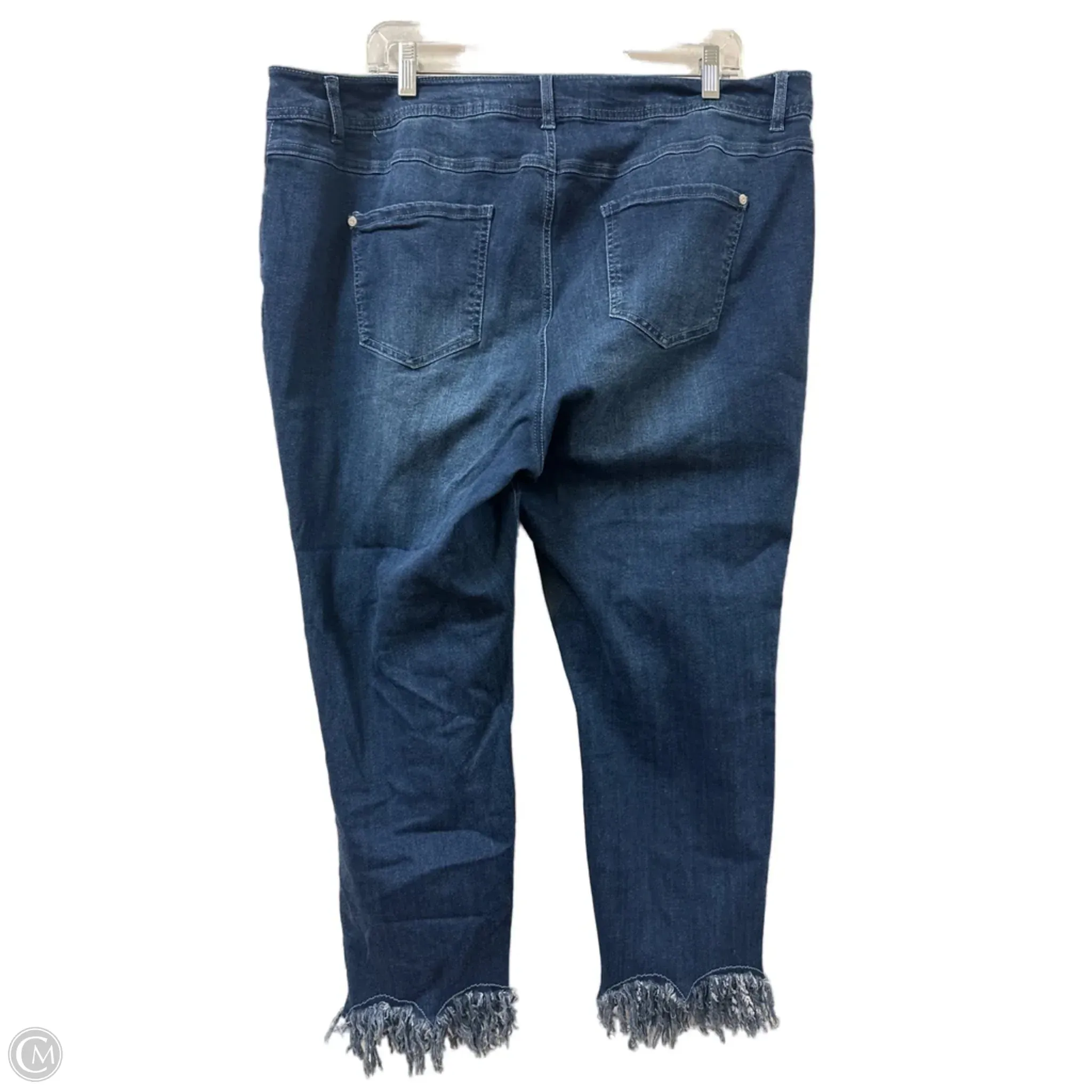 Jeans Skinny By Cato In Blue Denim. Size: 18
