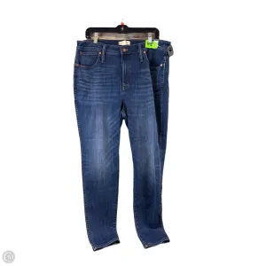 Jeans Skinny By Madewell In Blue Denim. Size: 10