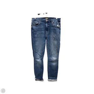 Jeans Skinny By Mother In Blue Denim. Size: 28