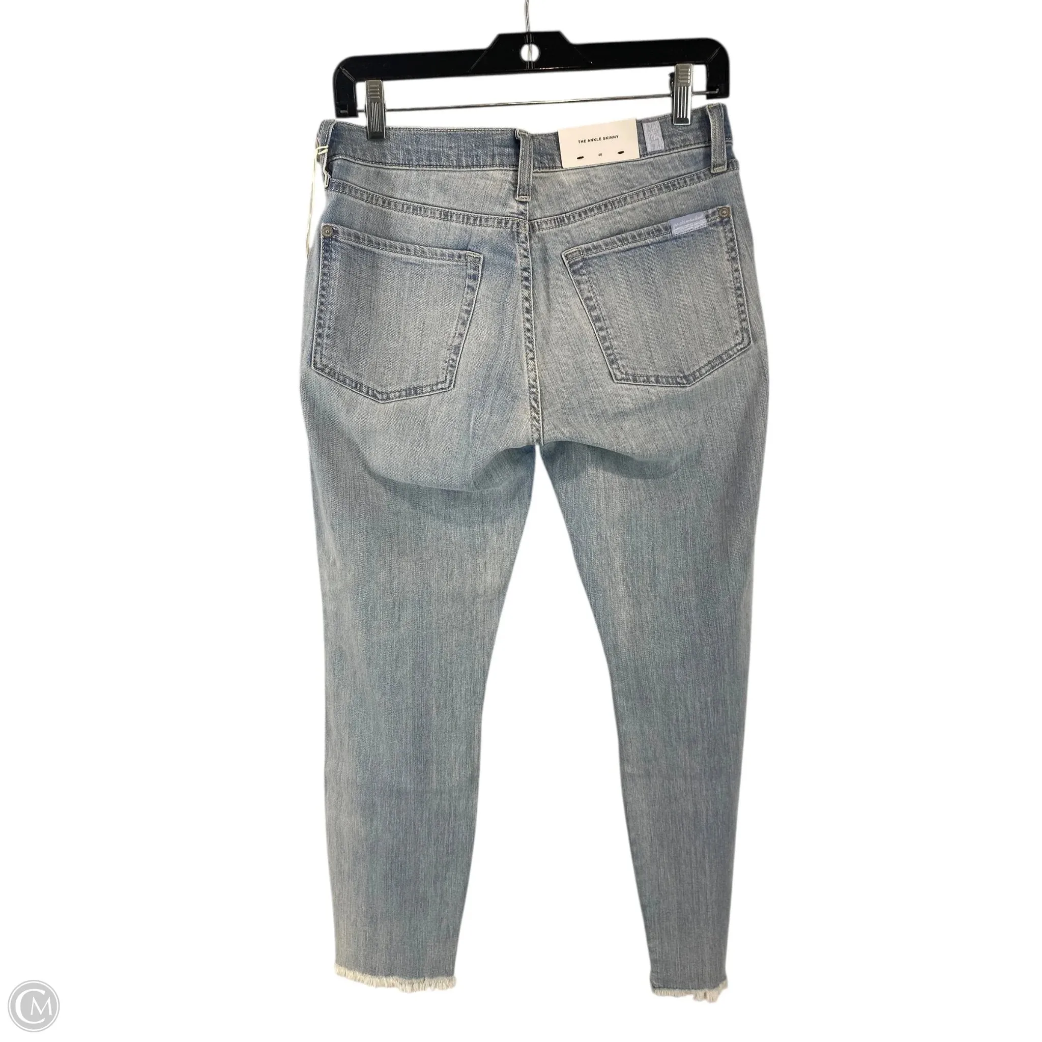 Jeans Skinny By Seven 7 In Blue. Size: 4