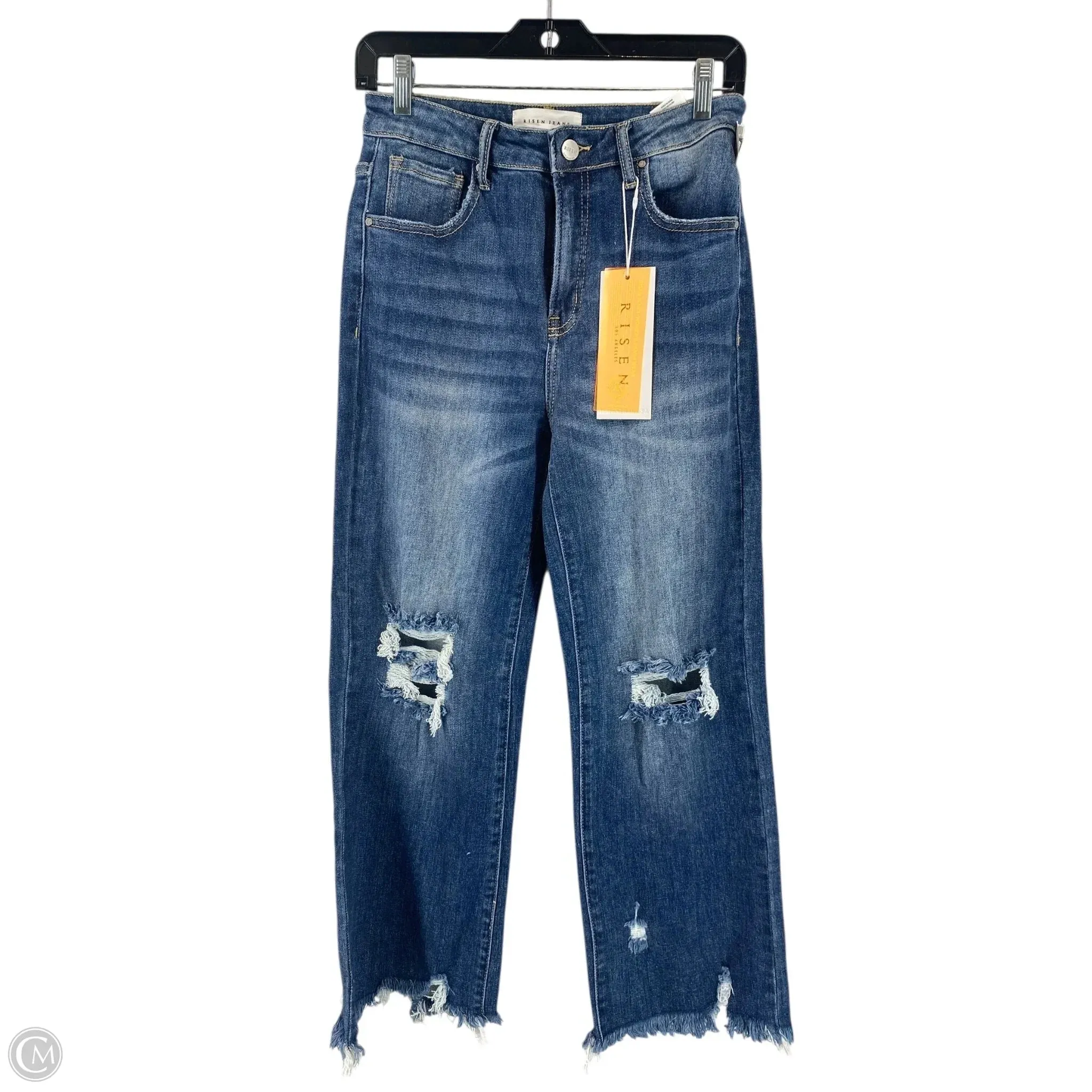 Jeans Straight By Risen In Blue. Size: 6