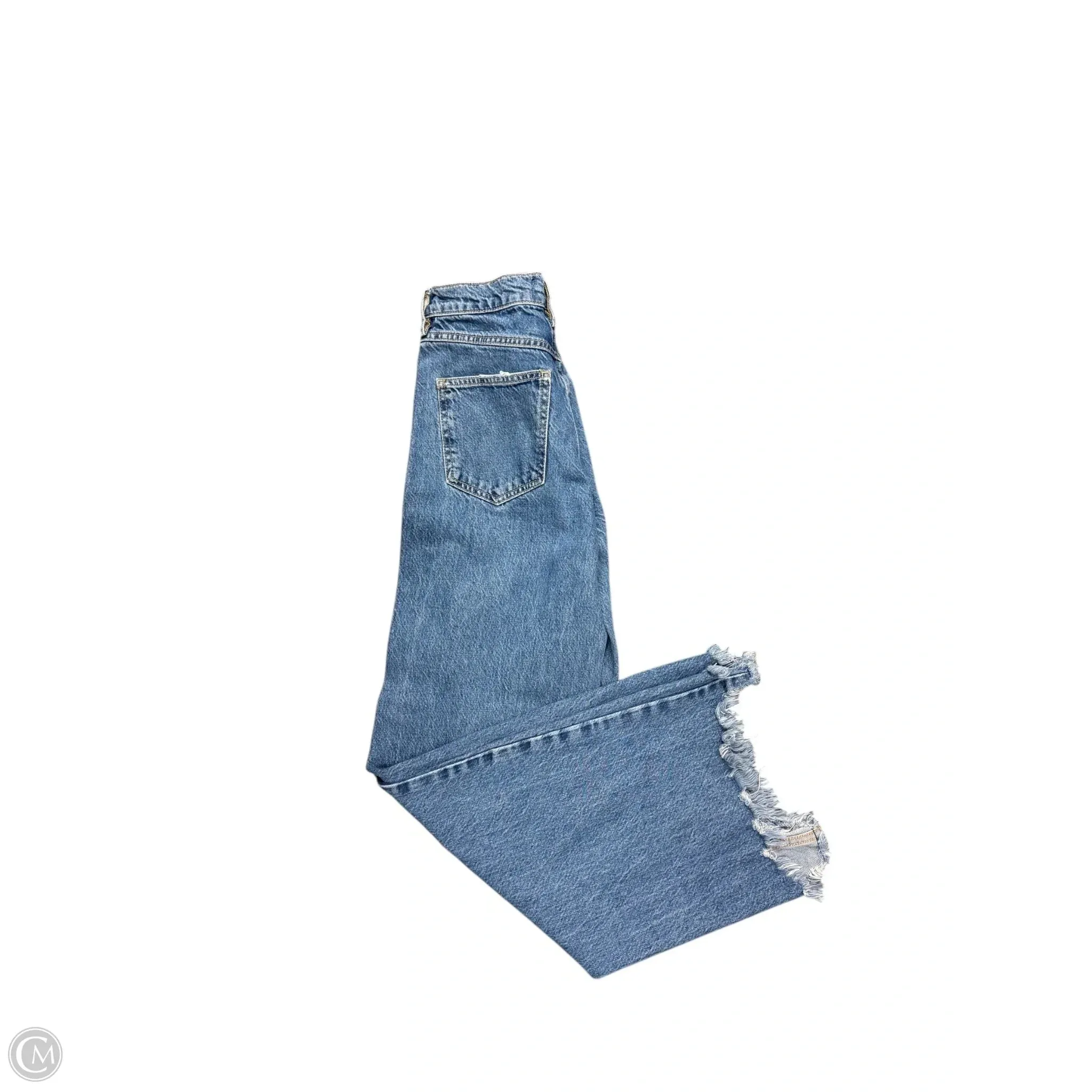 Jeans Straight By We The Free In Blue Denim. Size: 0