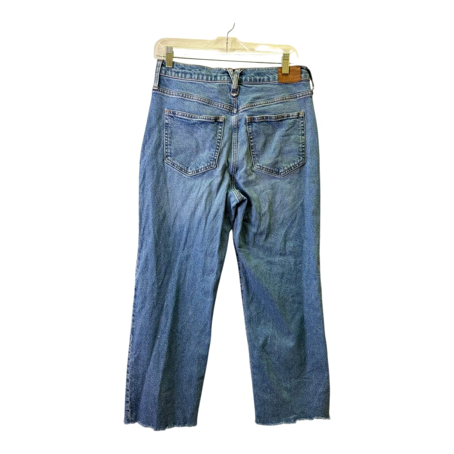 Jeans Wide Leg By J. Crew In Blue Denim. Size:6