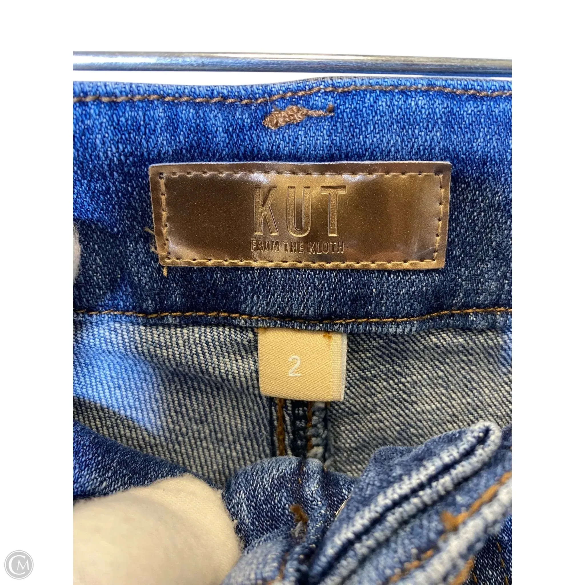 Jeans Wide Leg By Kut In Blue. Size: 2