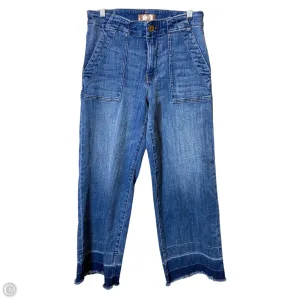 Jeans Wide Leg By Kut In Blue. Size: 2