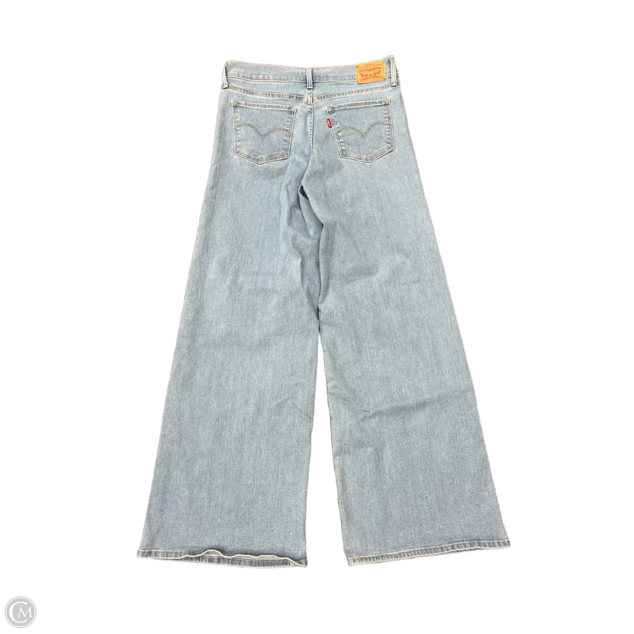 Jeans Wide Leg By Levis In Blue. Size: 6