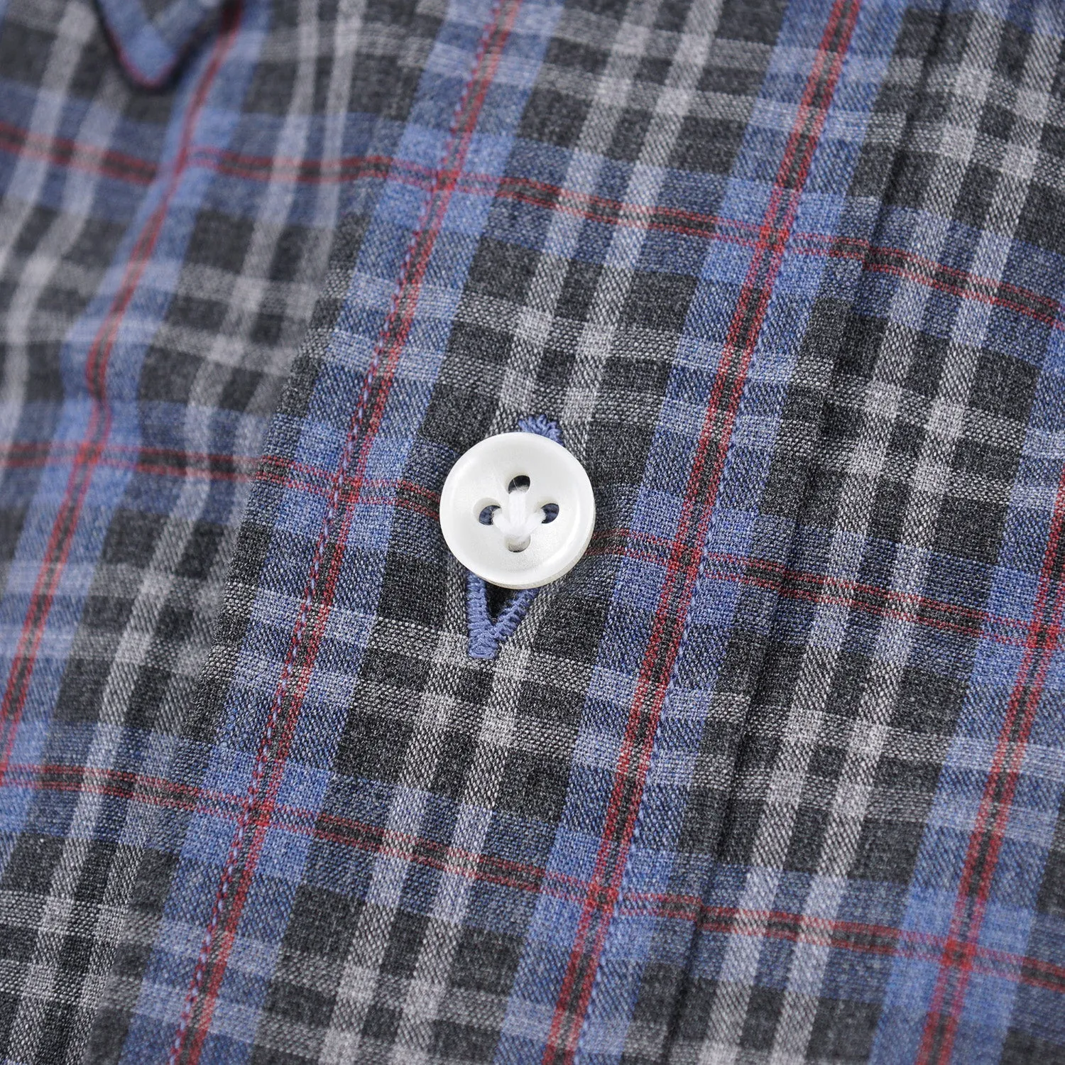 Luigi Borrelli Tailored-Fit Cotton Shirt