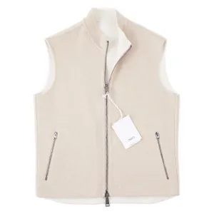 Manto Reversible Flannel Cashmere Vest
