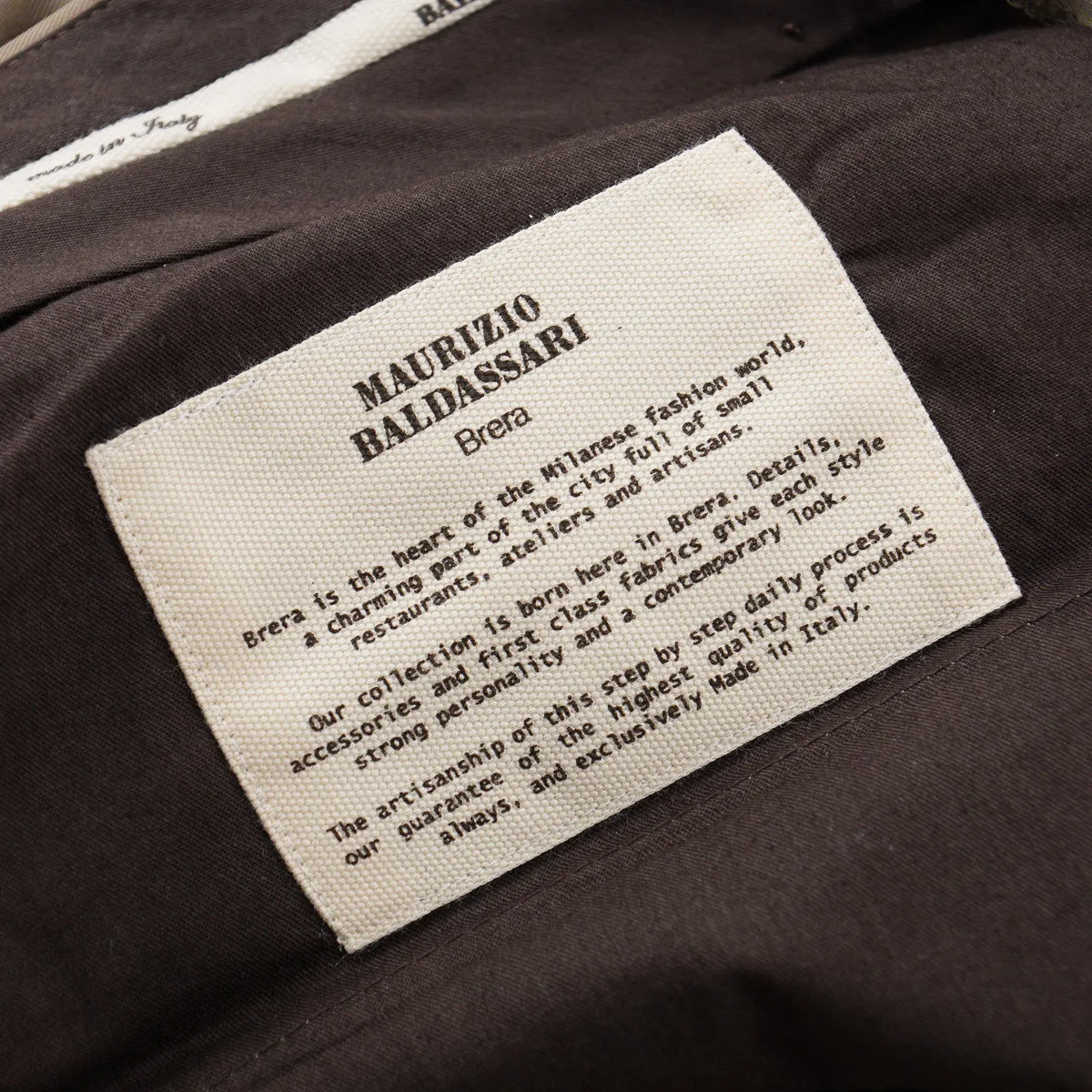 Maurizio Baldassari Solaro Wool Pants