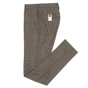 PT PANTALONI TORINO Prince of Wales Flannel Super 100's Slim Fit Dress Pants NEW US 42