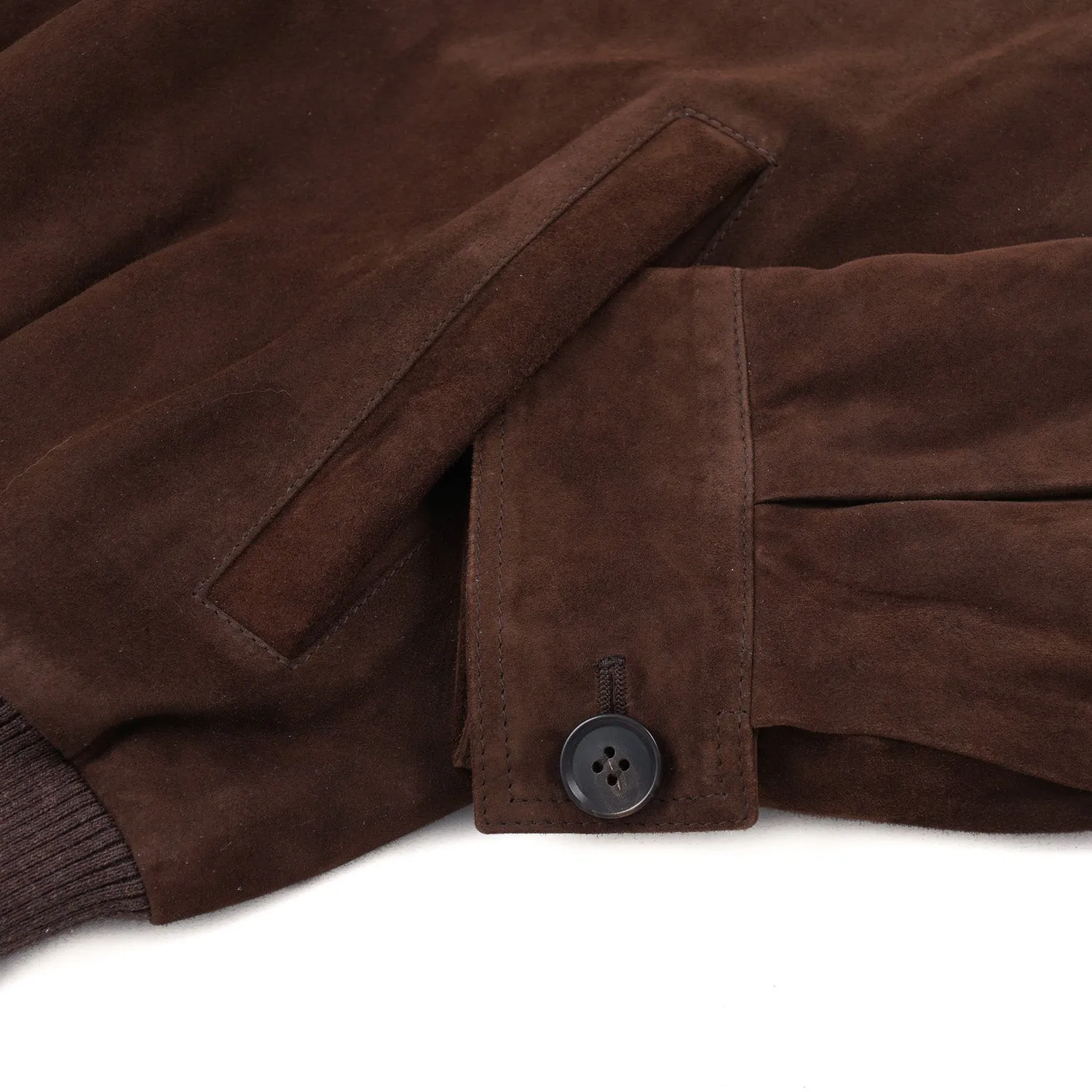 Rifugio Wool-Lined Suede Aviator Jacket