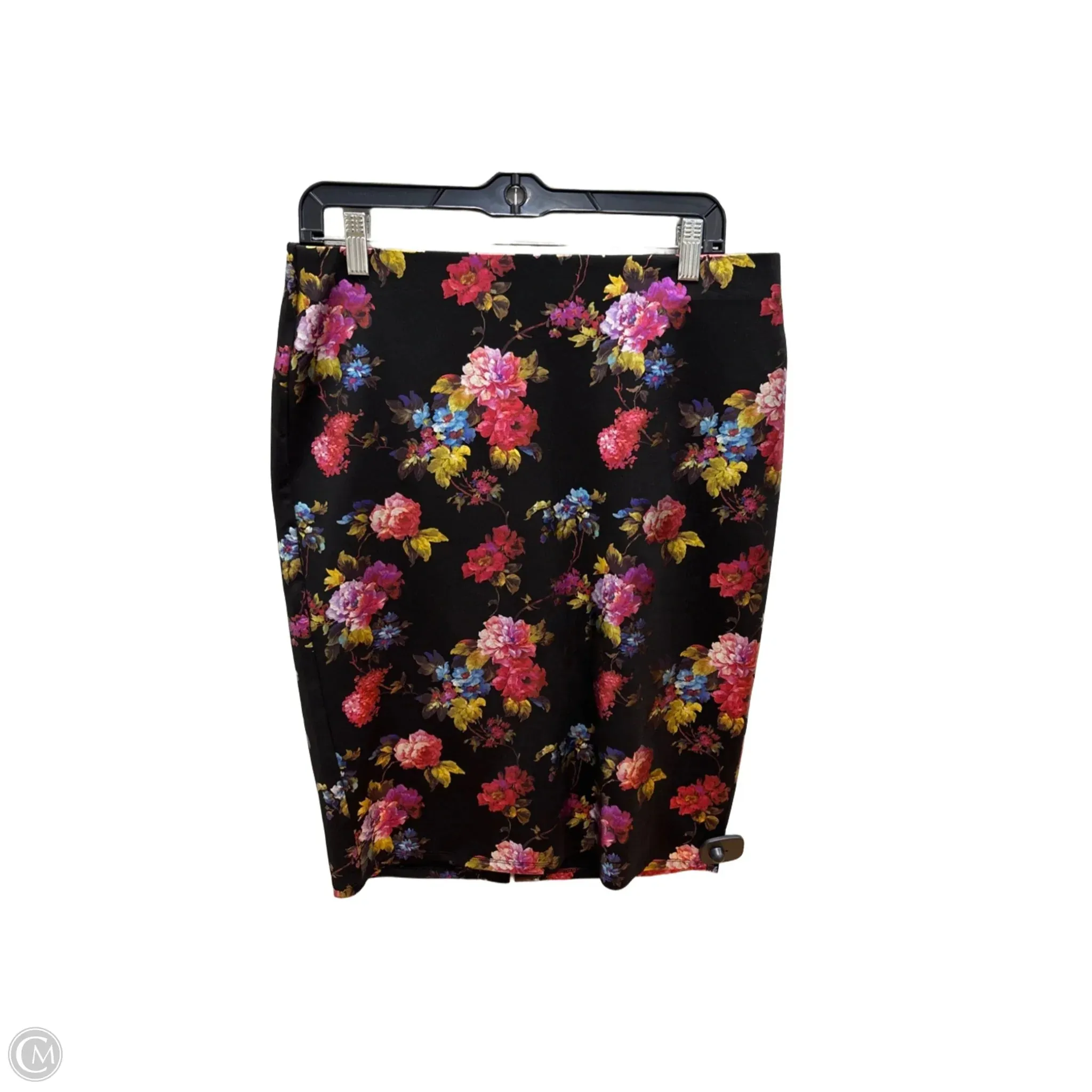 Skirt Midi By New York And Co In Floral Print. Size: M