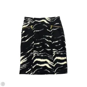 Skirt Mini & Short By Michael By Michael Kors In Black & White. Size: 8